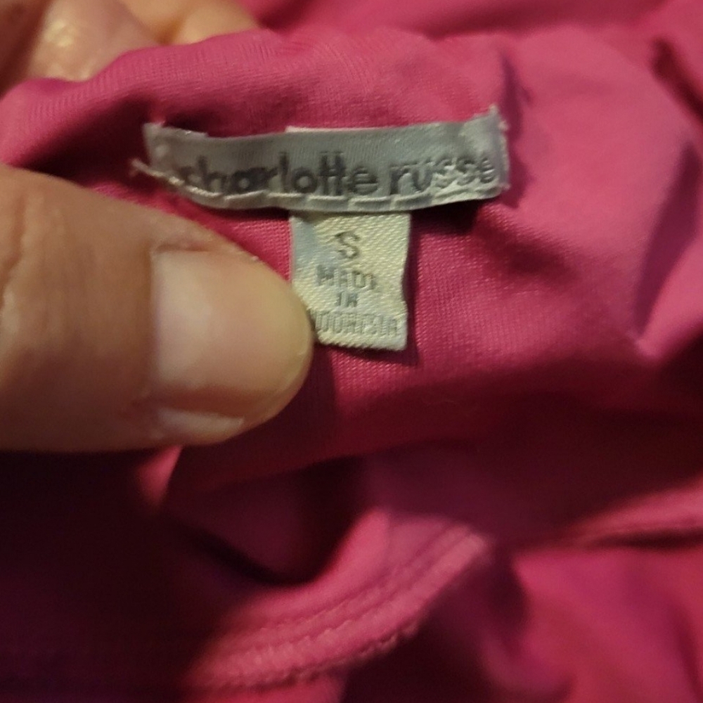 Charlotte Russe Ruched Tank Top - Picture 3 of 3